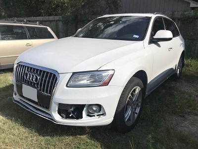 Headlight Repair Before